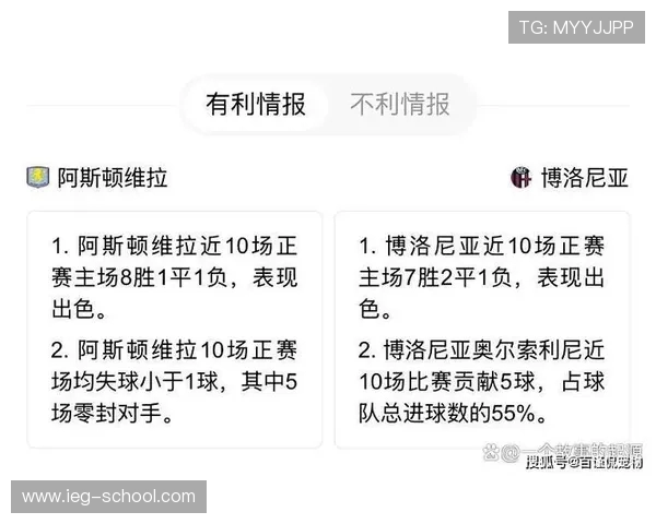 维拉主场力克博洛尼亚迎新赛季首胜 结束六场不胜颓势
